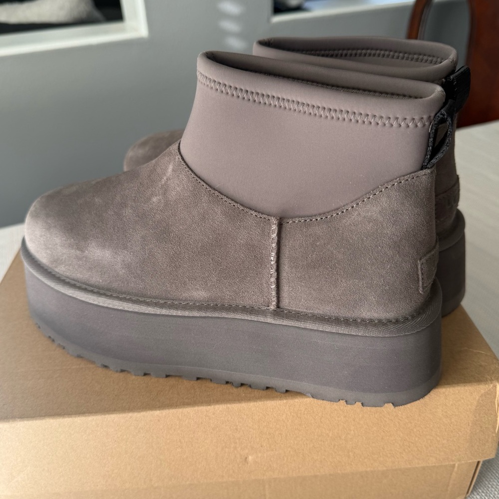 UGG CLASSIC MINI DIPPER PLATFORM BOOT - Picture 3 of 9